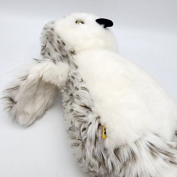 Build A Bear Hedwig The Spotted Snow Owl Plush 15" Rotating Head Harry Potter - Picture 6 of 10